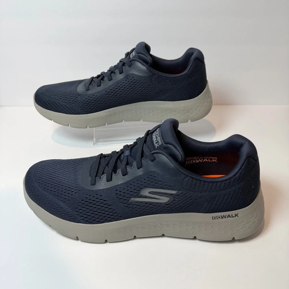 Skechers Men's‎ GO Walk Flex Vegan Washable Sneakers Size 14